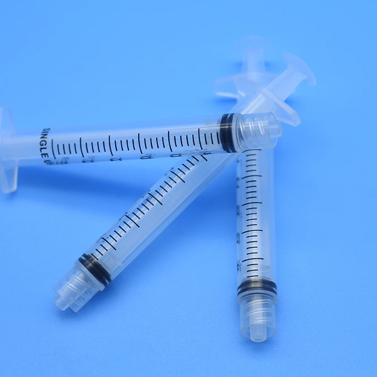 High Quality Luer Lock Disposable Needle Syringe Once Syringe