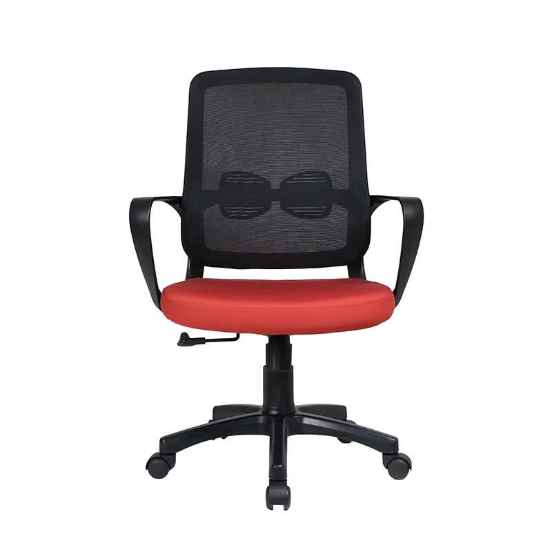 Customized Cheap Swivel Lumbar Support Mid Back Fabric Ergonomic Full Mesh Office Computer Chair