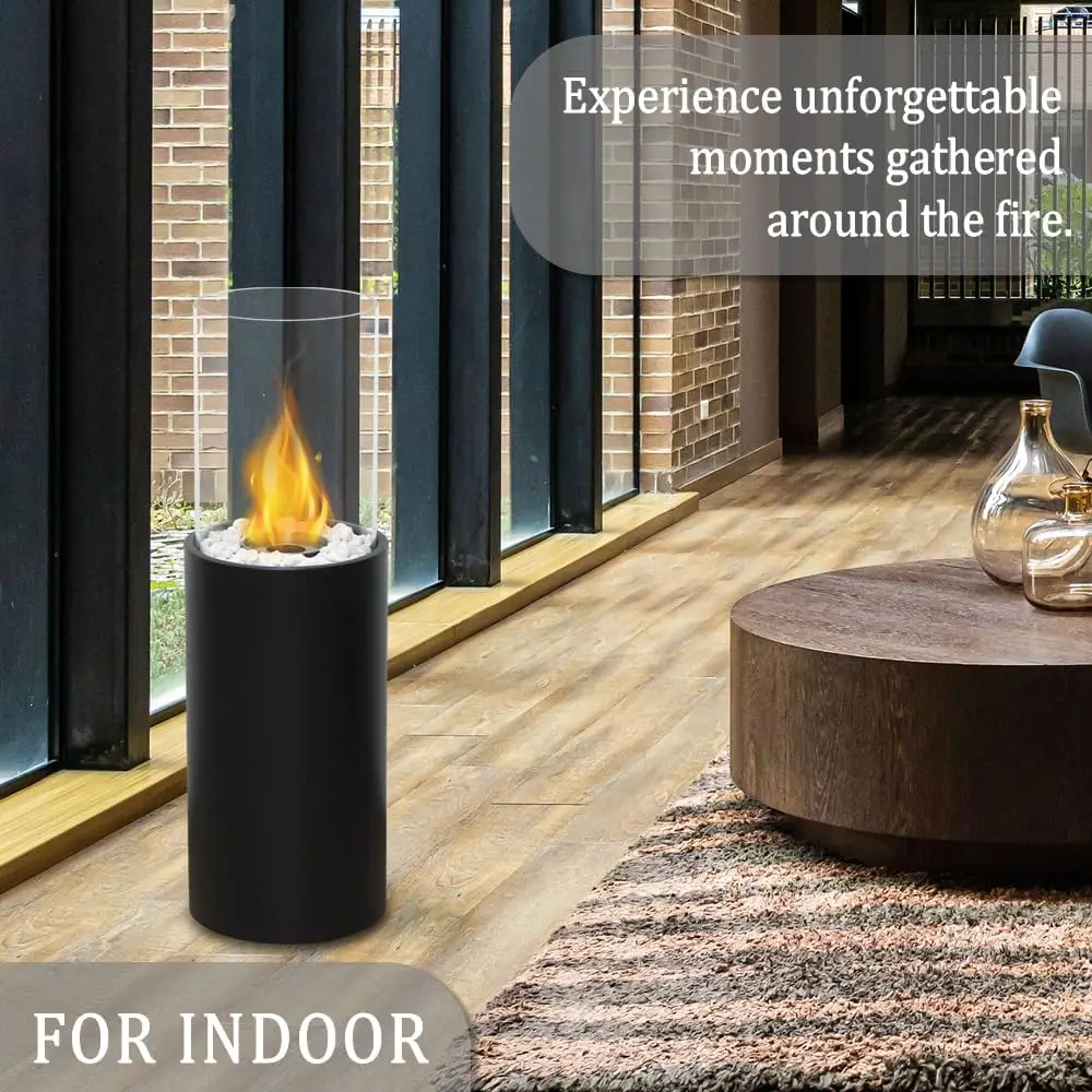 Outdoor Indoor Large Clean Burning Fireplace Bio Ethanol Fireplace Freestanding Fire Bowl Pot