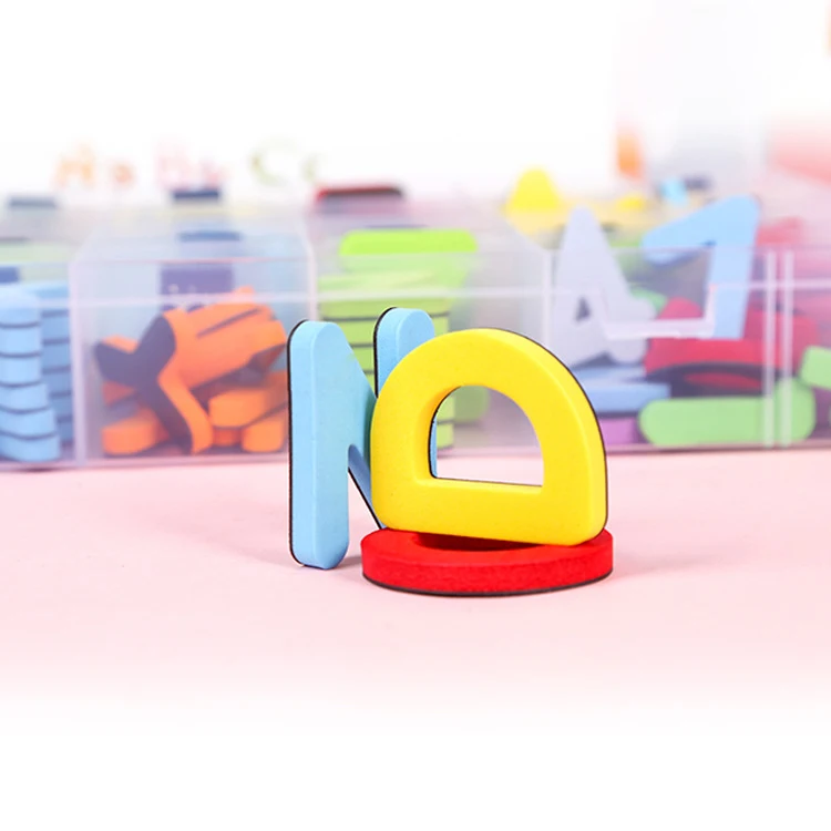 Custom alphabet letters and numbers eva foam Magnetic letters