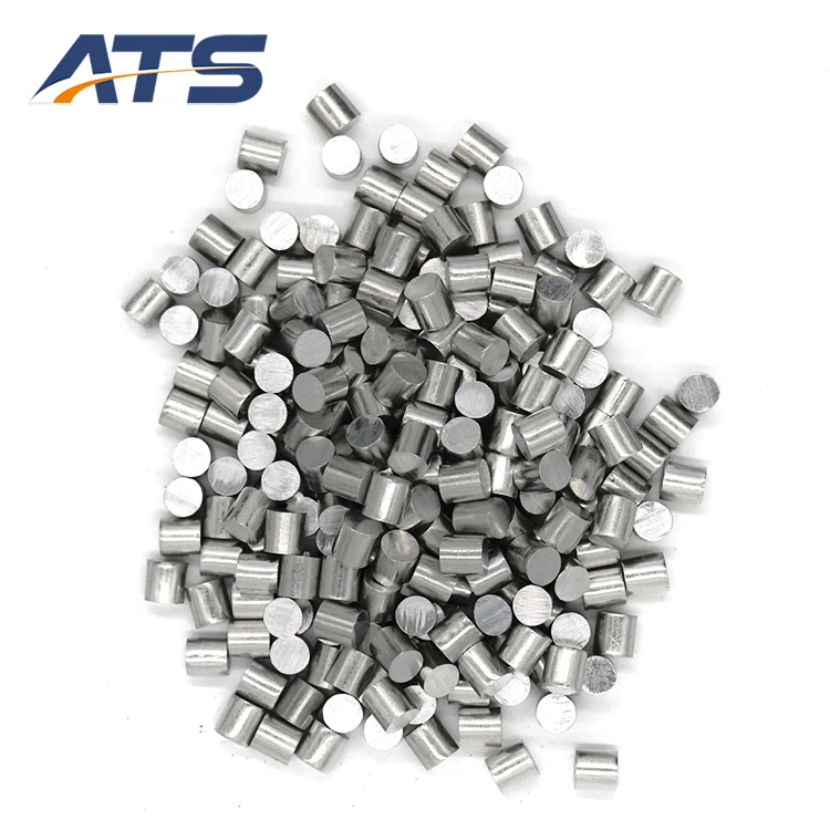 4N 99.99% Aluminum Al columnar particles raw metal material  wholesale price