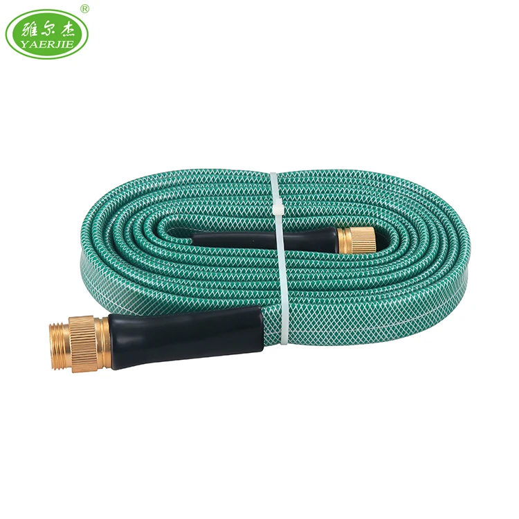Factory Price High Quality Garden Flat Tube Fabric Braided Hose for Garden