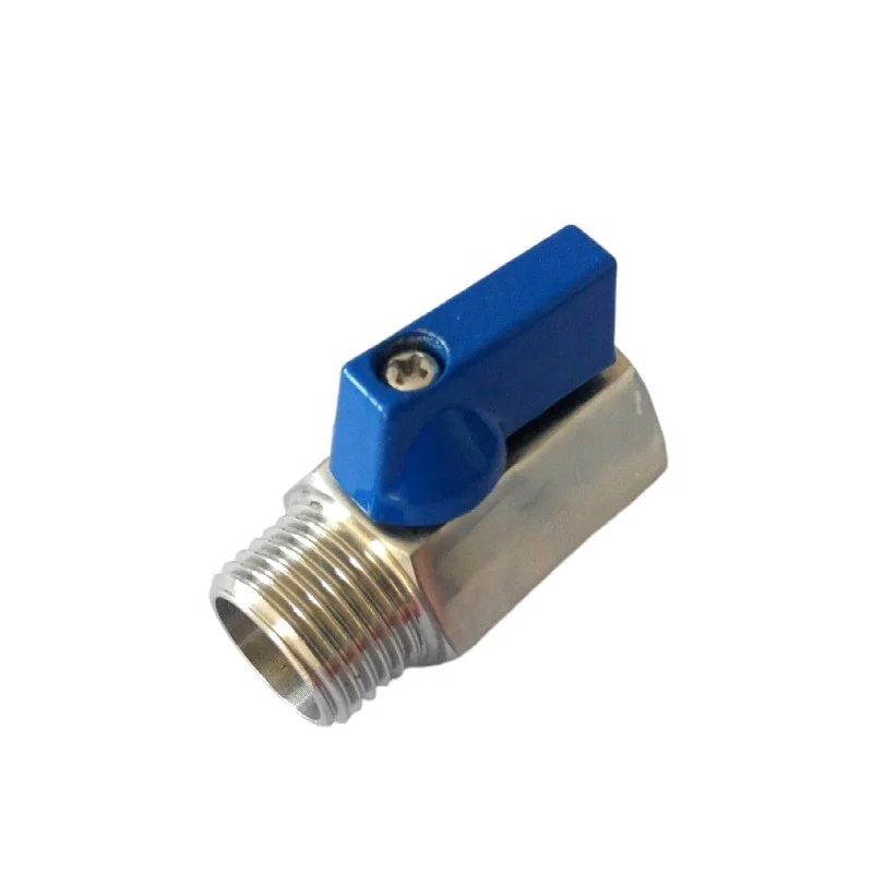 Stainless Steel Mini Valve F/M thread end PN63 ball valve