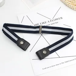Hot selling Elastic  Lazy No Buckle Stretch Belt Elastic Waist Belt for Jeans Pants