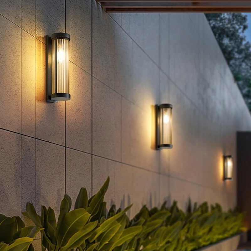 modern garden outdoor wall lighting exterior wall mounted waterproof IP65 led decorative lights outdoor wall light