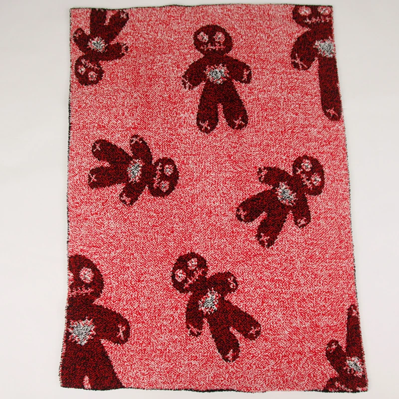 OEM ODM Oeko-Tex standard Eco-friendly Plush Reversible Throw Halloween Ghost Blanket