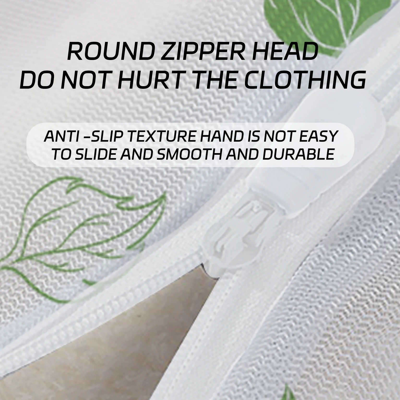 Embroidery Beige Mesh Laundry Bag Dirty Clothes Underwear Bra Socks Lingerie Wash Bag for Washing Machine