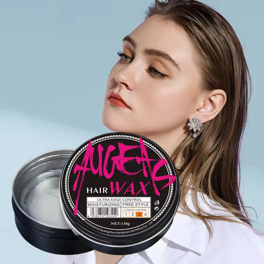 In stock strong hold private label non greasy wholesale private label extreme hold edge control styling hair wax