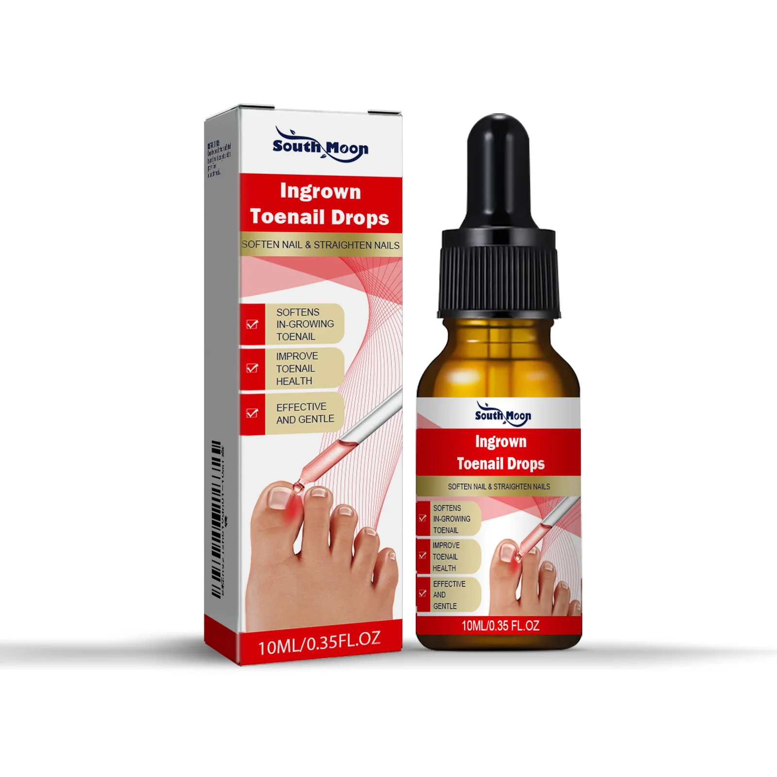 South Moon Nail Repair serum Nail Care Anti Fungus Ingrown Toenail Treatment Removal Serum 30ml