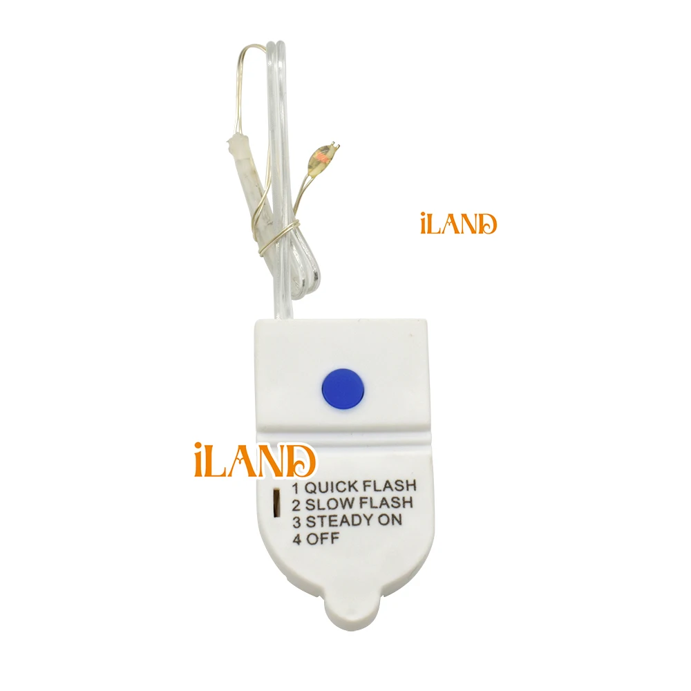 iLAND Doll House Accessories Battery-Powered Light Beads Mini  Led  Red Lights For Dollhouse