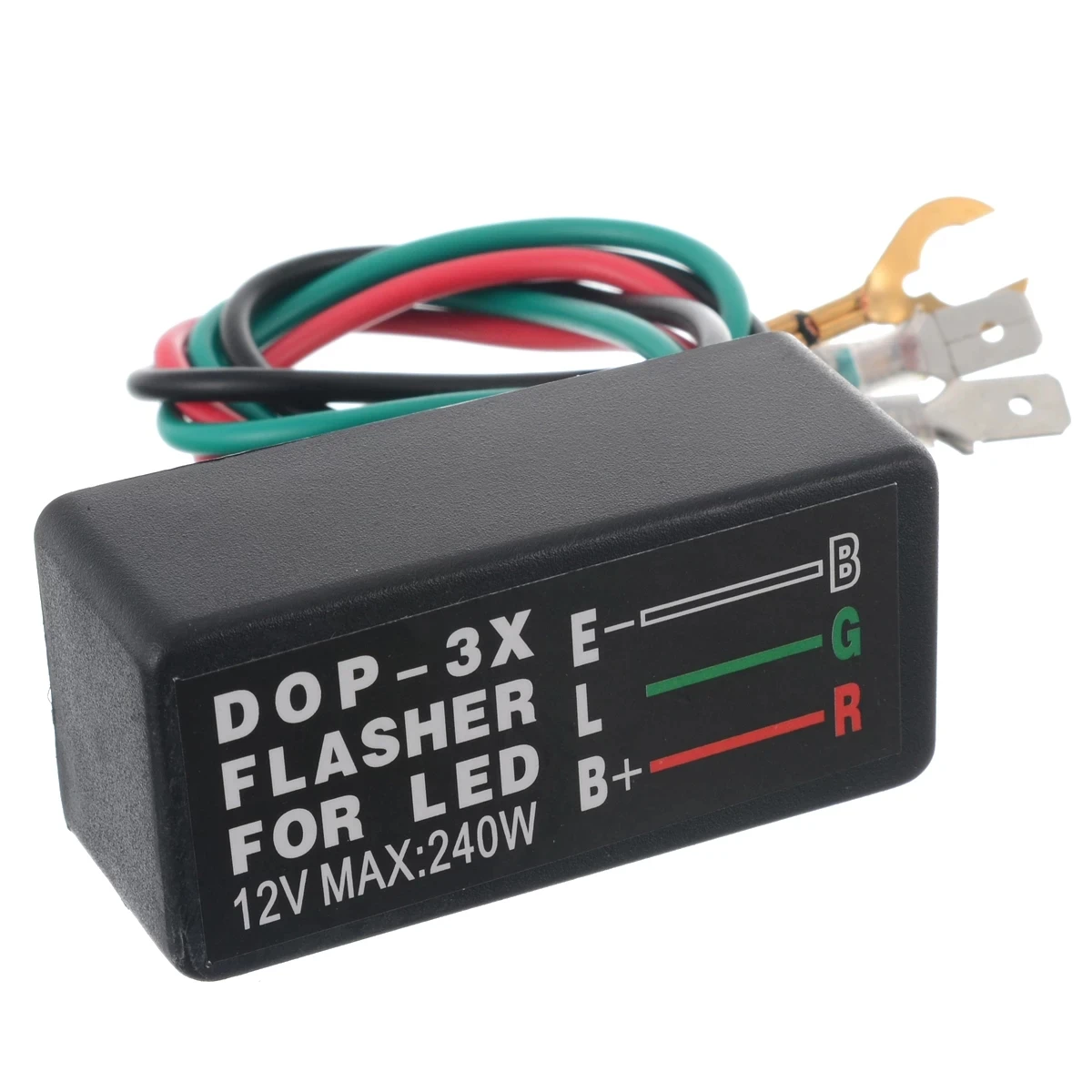 12V DOP-3X LED Turn Indicator Light Flasher Blinker Relay Auto Relay LED Module for Car Turn Signal & Flasher Blinker