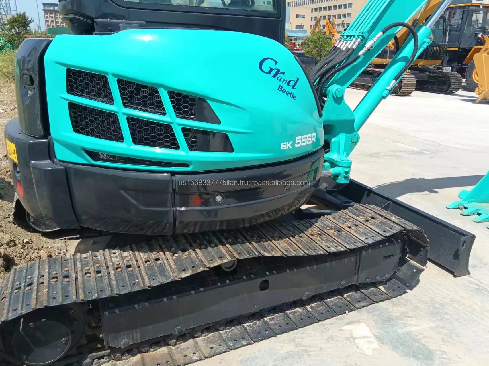 Экскаватор Kobelco SK55SR лидер продаж хорошая производительность низкая цена Китай гидравлическая строительная машина