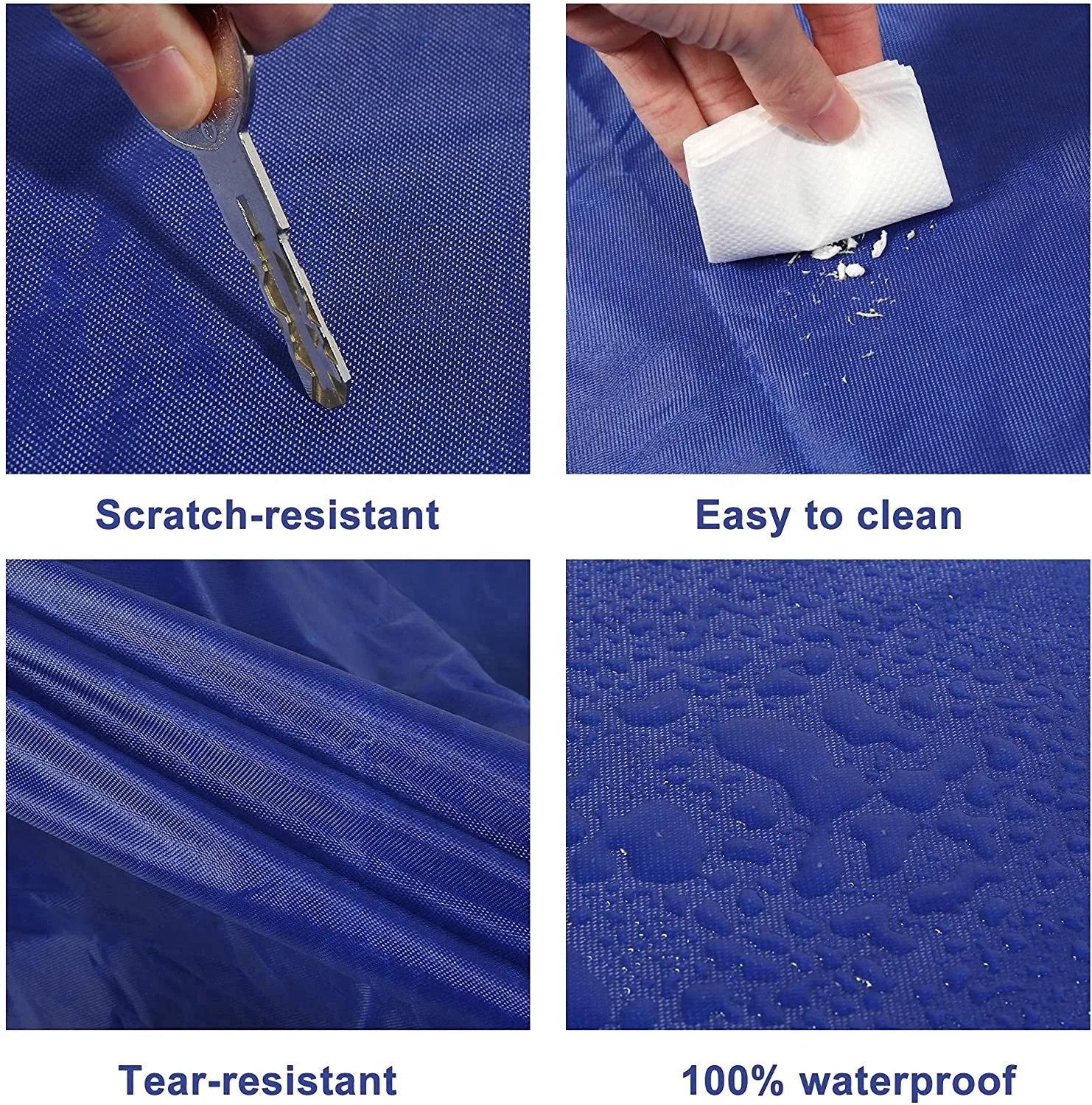 Водонепроницаемый складной чехол из ткани Оксфорд, чехол для туристического прицепа, rv, складной чехол для жилого дома, водонепроницаемый чехол для фургона до 60x36x5 дюймов