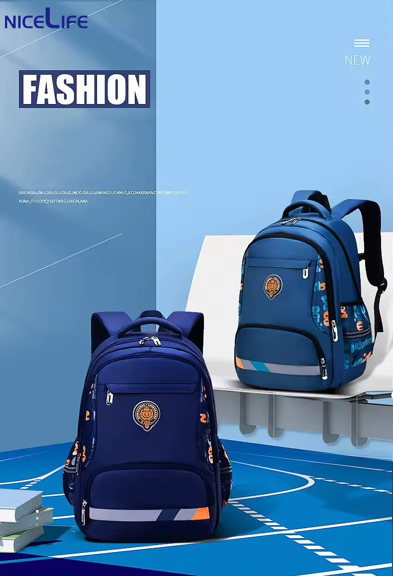 New Cartoon Design Toddler Schoolbag Spine Care Shoulder Bag to Reduce Burden Mochila Escolar