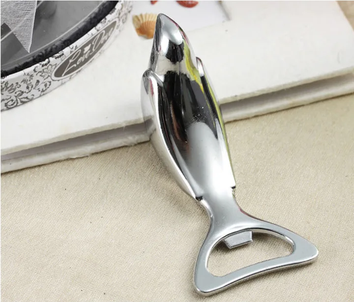 Love Bird Chrome Bottle Opener in Elegant Oval Showcase Gift box