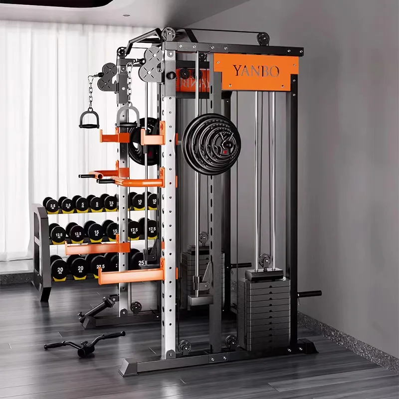 High Quality Smith Machine Comprehensive Training Fitness Equipment Home Gym Multifunctional Squat Rack