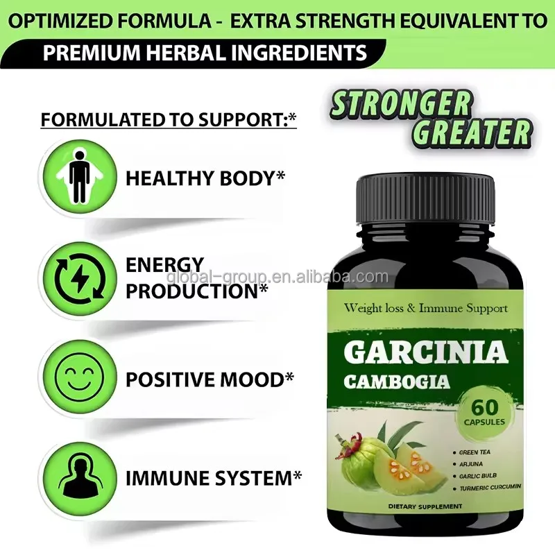OEM Slim capsule supplier fat burner garcinia cambogia capsules for slimming garcinia cambogia capsules