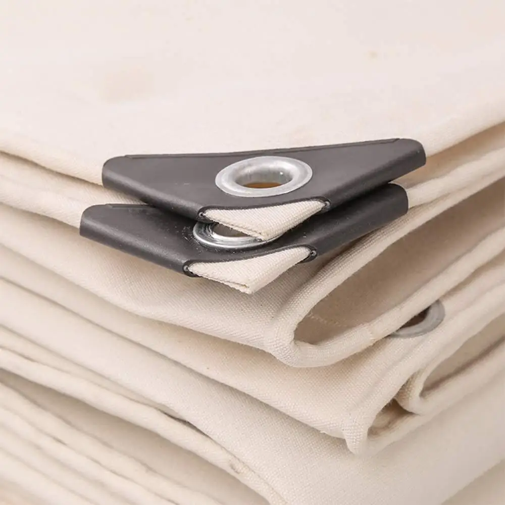 Белый брезентовый рулон, брезенты для тяжелых грузовиков, брезентовые волоконные брезенты для покрытия