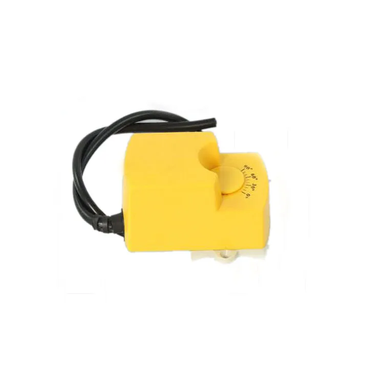 Electric 3 Position Air Damper Actuator 220V, motorized Air Valve Drive for Exhaust Air Damper , Open at 30, 60, and 90 degree