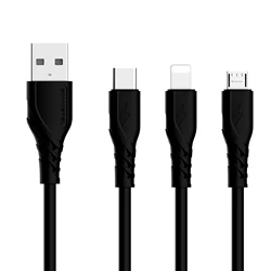 Somostel fast charging USB cable 2.4A new cable para celular SMS-BJ02 portable quick USB mobile phone charger cable