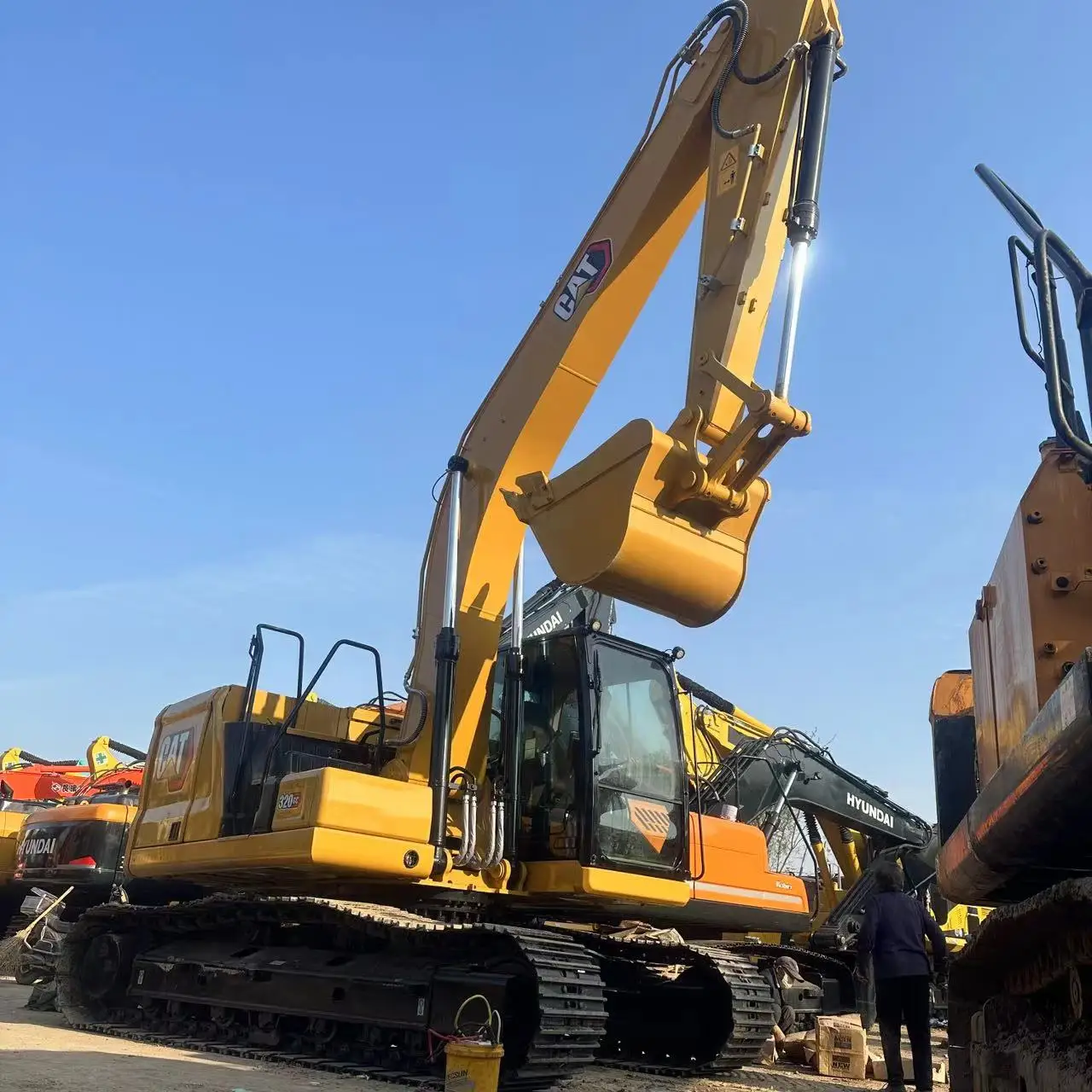 Low price original used CAT 320GC excavator CAT 320GC 320d 320C 320b 320 20 TON caterpillar excavator for sale