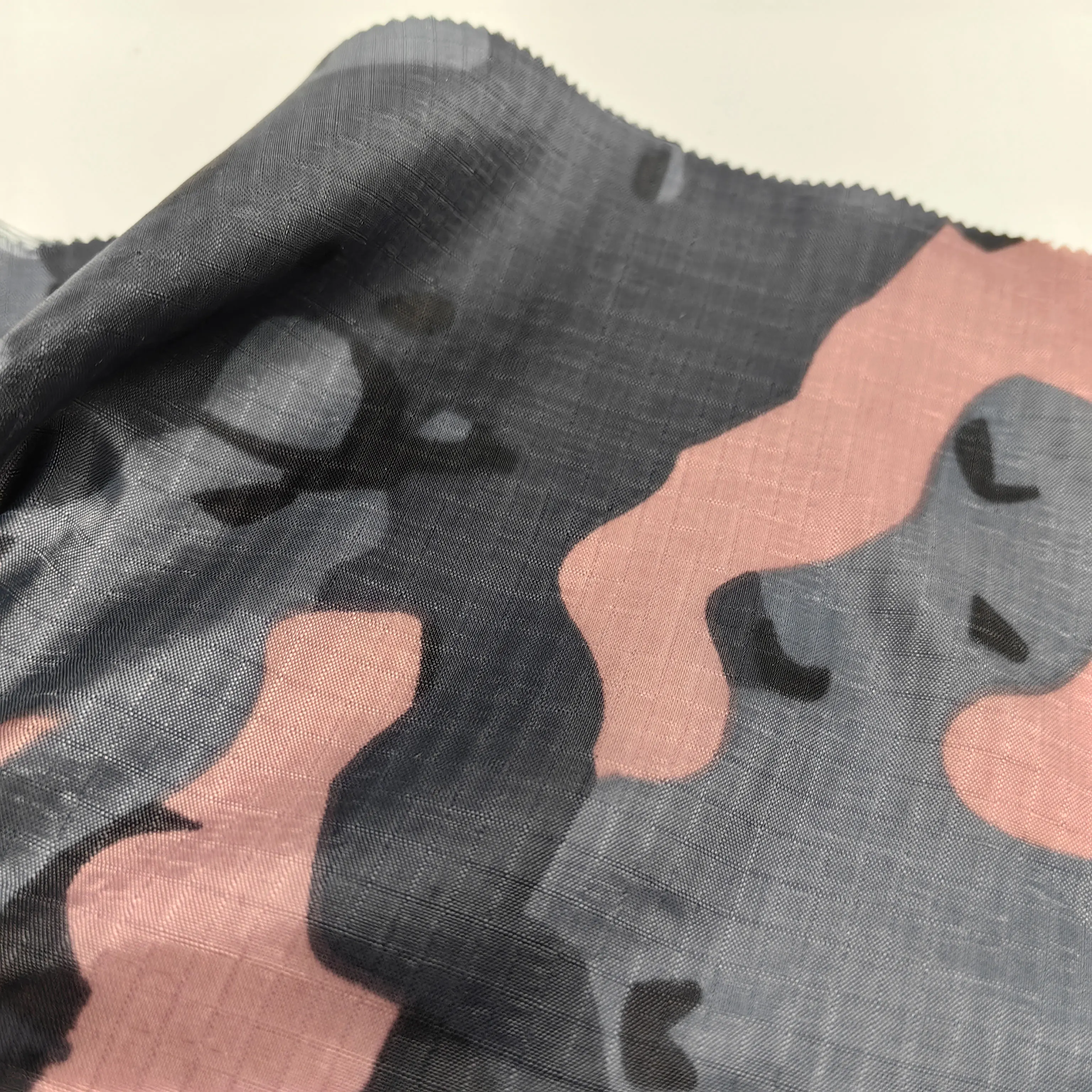 New 40D Thin Soft Waterproof 40D Ripstop Nylon Fabric PU Coated For Outdoor Bags Kite Flags Jacket Clothes Making