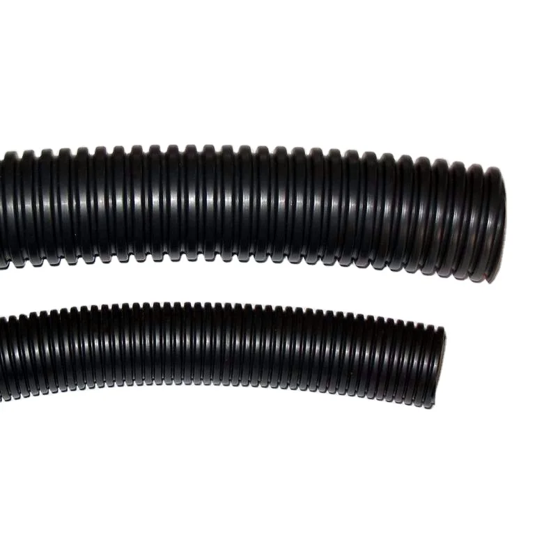 Corrugated Pipe Cable Carrier Bellows Hose Black Nylon Hose