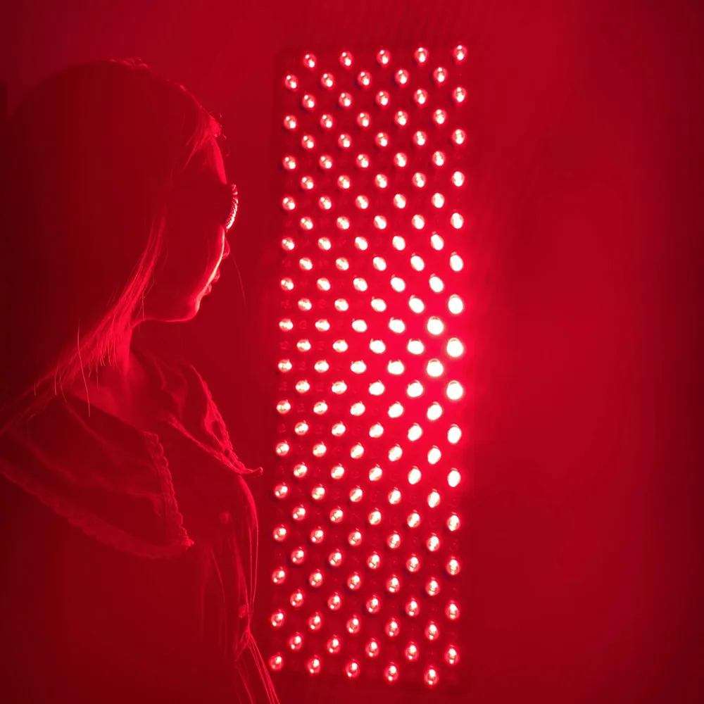 Red Near Infrared Light Therapy Panel 300 LEDs Low EMF 600nm 850nm Red Light Therapy Device 1500W