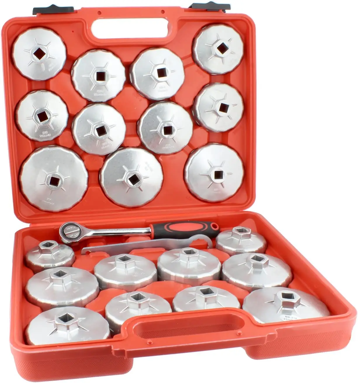 Manufacturing Company 23pcs Oil Filter Cap Wrench Socket Removal Tool Set