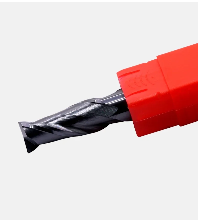 Solid Carbide 2 Flute Flat End Mill HRC45 milling cutter endmill cnc metal milling tools