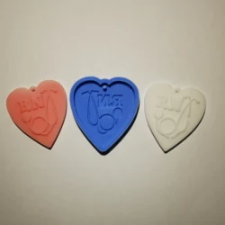 New Design Nurse Outfit Resin Silicone Keychain Mold For Epoxy