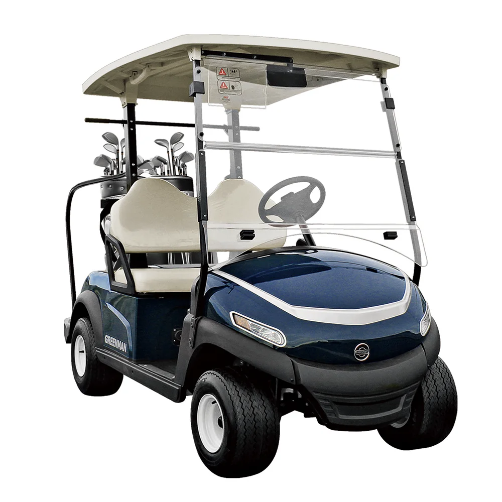 Lifetime warranty Frame solar golf cart with customized solar system and lithium battery golf cart 2 seater hot sale in US