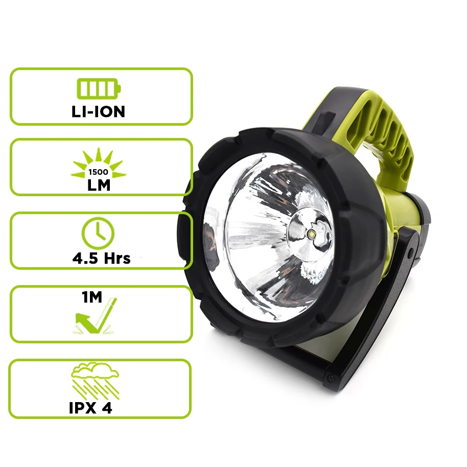 Professional led lamp searchlight multifunction rechargeable led flashlight searchlight