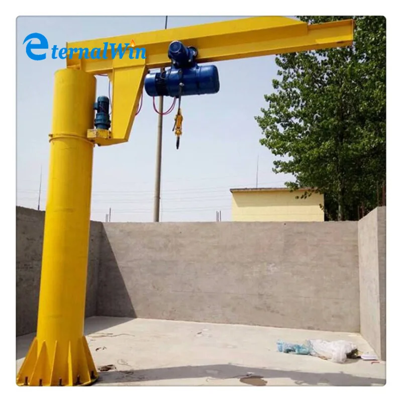 Jib Crane rotating  portal Crane column Mounted Jib Crane Electric Slewing Cantilever Arm Length