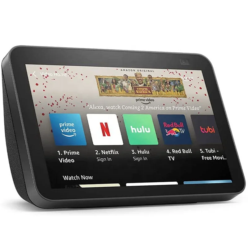 Spot  Amazon echo show 8 inch 2nd generation smart speaker voice control home  Output Feature Play Input