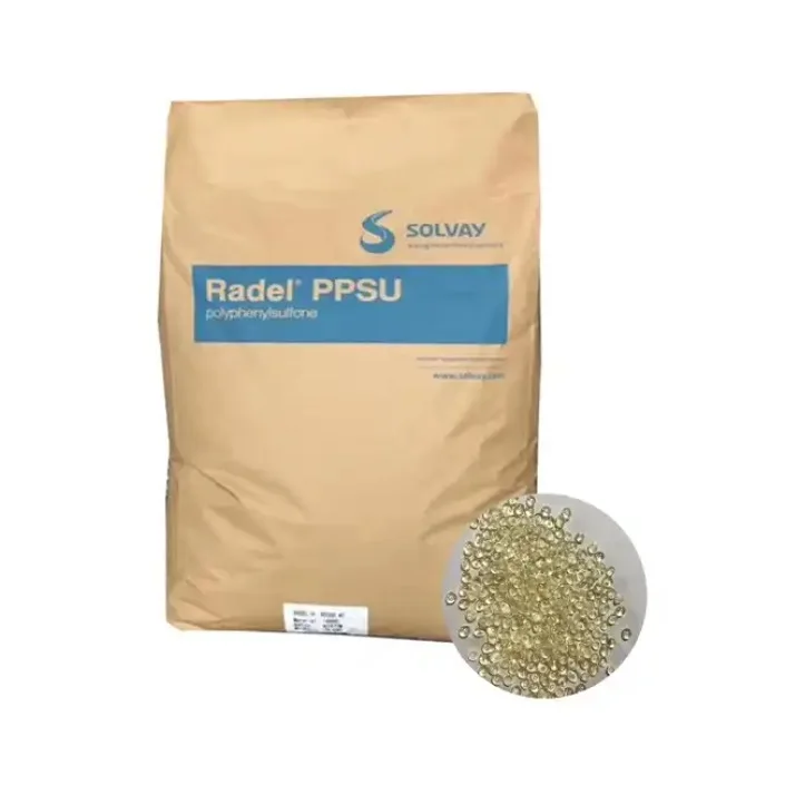 Solvay Radel PPSU R-5800 BK ppsu raw material medical food grade shoes laces engineering plastics