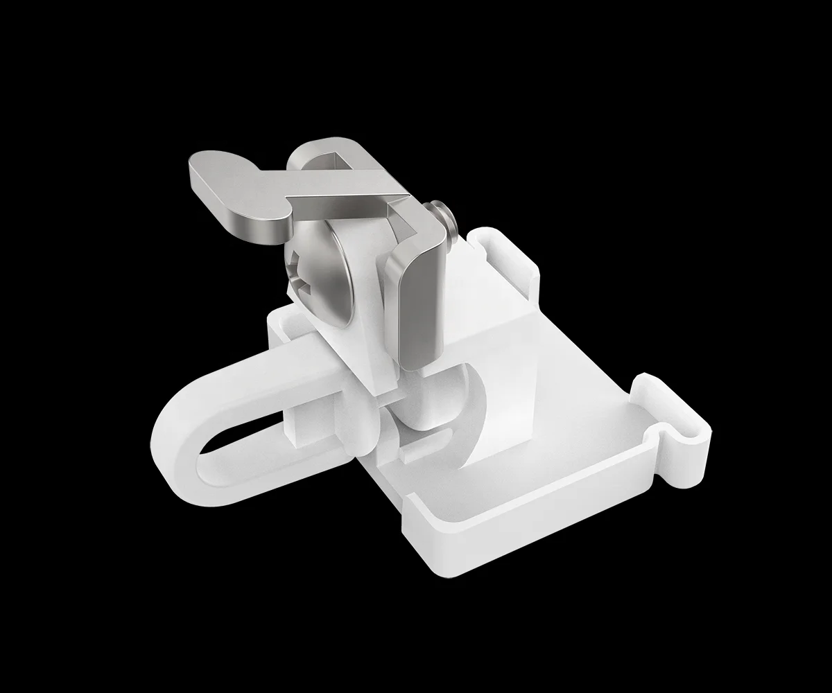 Wholesale factory window blind parts curtain poles track accessories curtain holder master carrier for curtain blind components