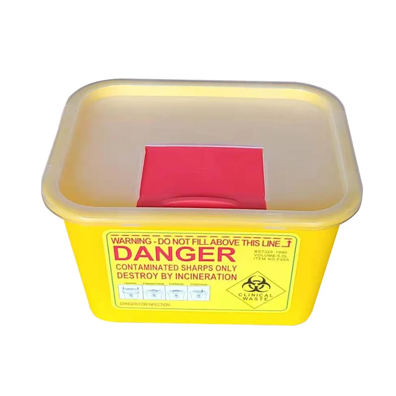 Пластиковый контейнер для утилизации отходов 2 литра 5 литров