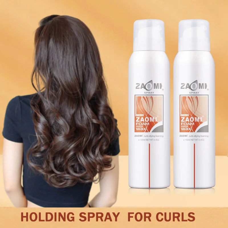 Private Label Free Sample hair styling products strong hold shine hair volumizing spray curls holding spray for curls