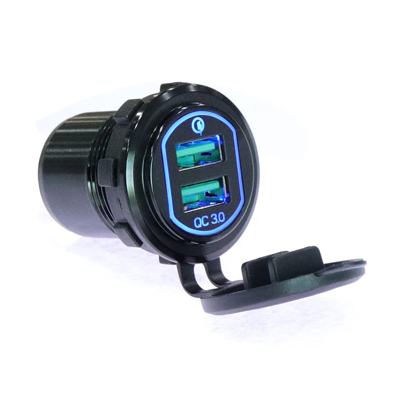  Горячая Распродажа 2019 быстрое автомобильное зарядное устройство usb qc 3 0 на