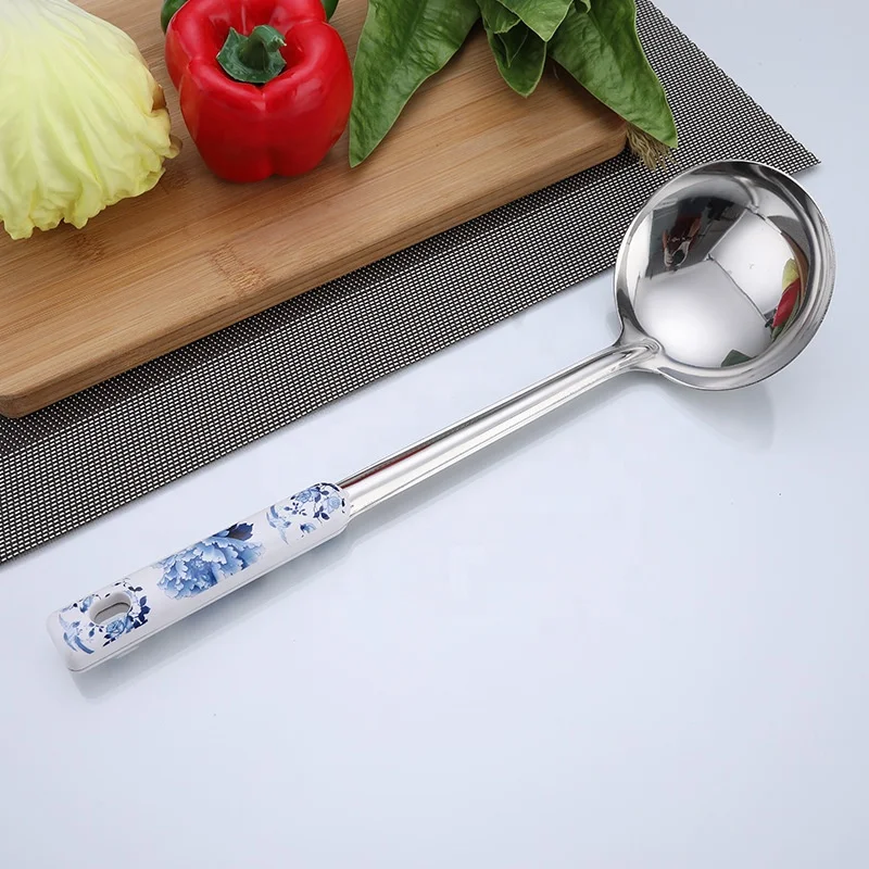 kitchen Accessories Stainless Steel Dinner Spoon Type 4pcs Set Classic Style Cooking cocina Tools