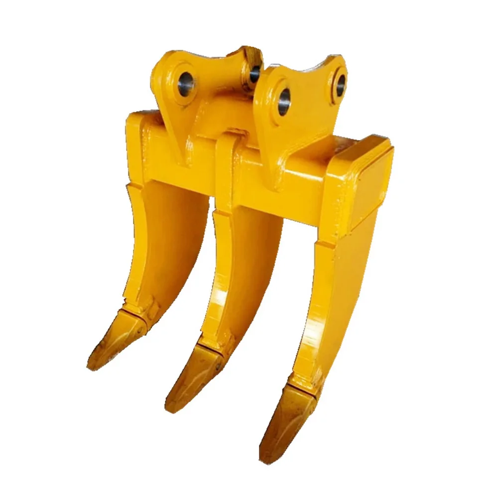 China suppliers 20 tonne excavator spares root rake for cleaning project