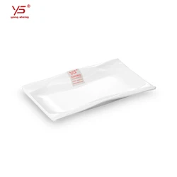 cheap white rectangular dinner plates factory for sale