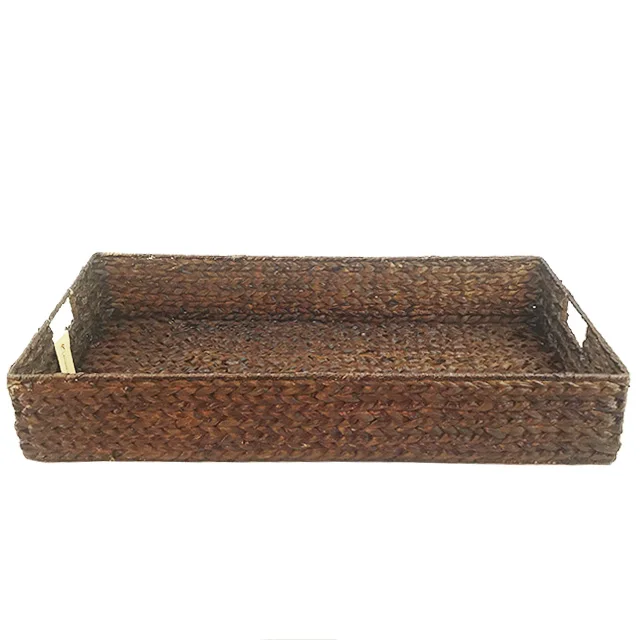 Renel Service Trays Hand Knitting Large Banana Leaf Tray