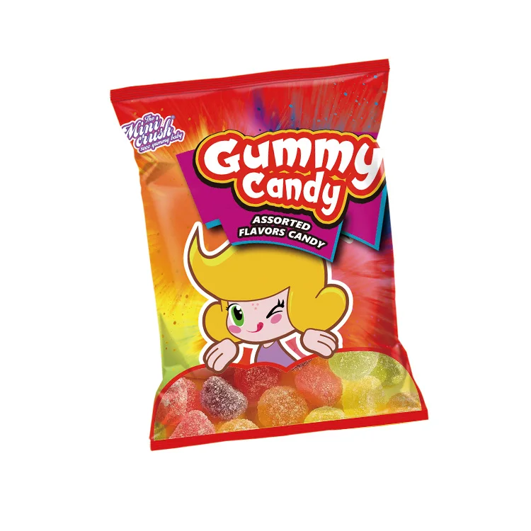OEM Factory Cheap Price Jelly Sweet Candy Fruit Shaped Jelly Gummy Candy