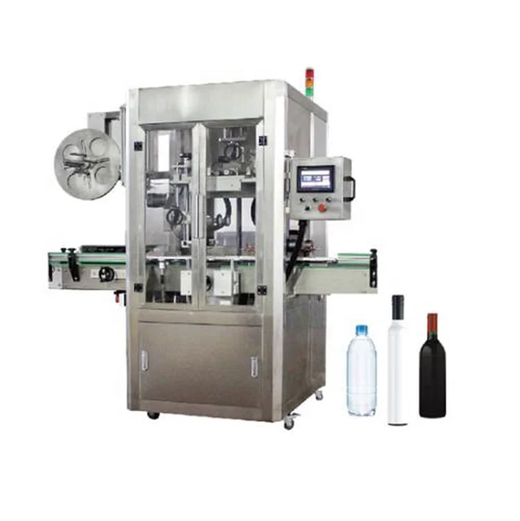 sticker labeling machines for round bottle