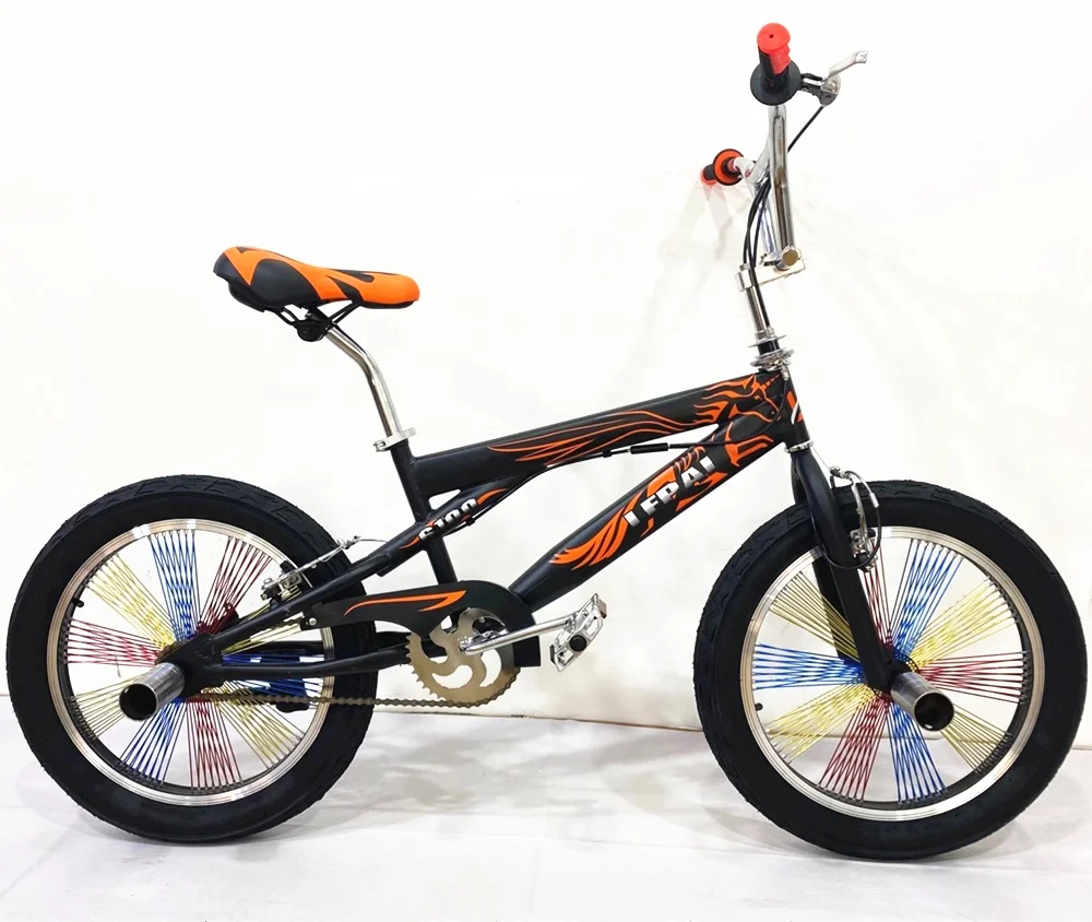 CE certificate hi-ten steel dirt jump bike BMX bicycle with 4 pegs