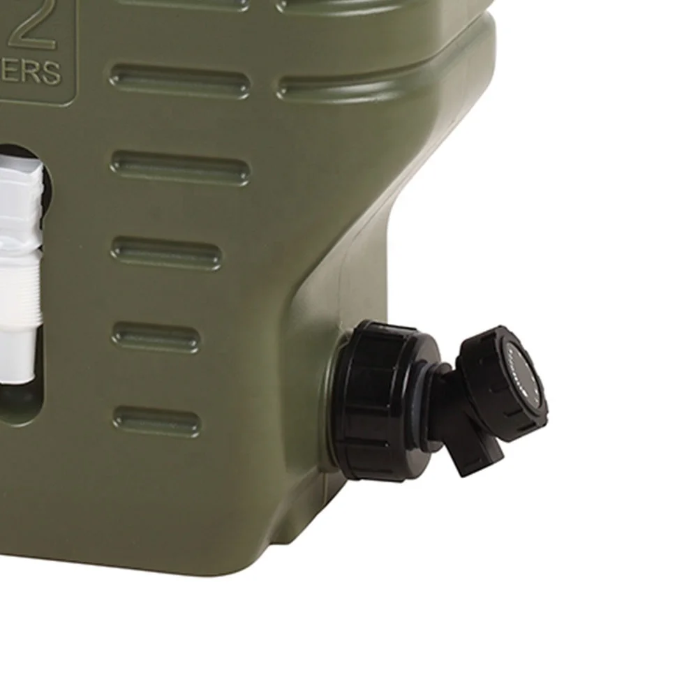 Hot Sale New Arrival Food Grade Outdoor 12 L Water Bucket With Handle Tap Handle Water Pipe Water Storage Containers