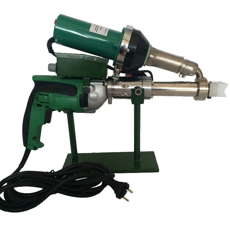 Pp Pe Pvc Plastic Rod Hand Held Extruder Extrusion Welding Welder Machine GW600
