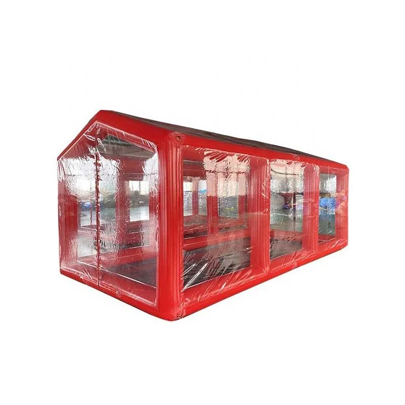 28x18Ft Large White Inflatable Party Tent with LED Light for Adults Outdoor Events from Inflatables Factory